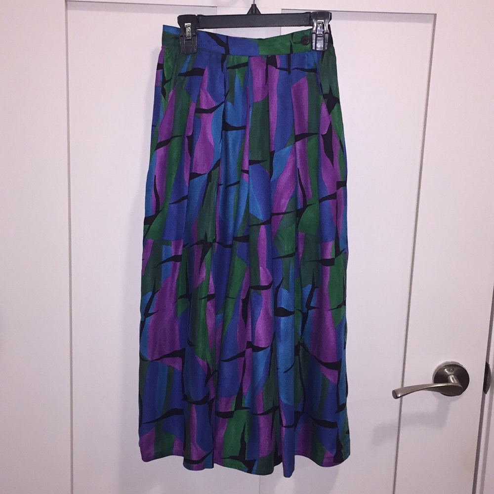 Women’s petite skirt. Multicolored. Rafaella.